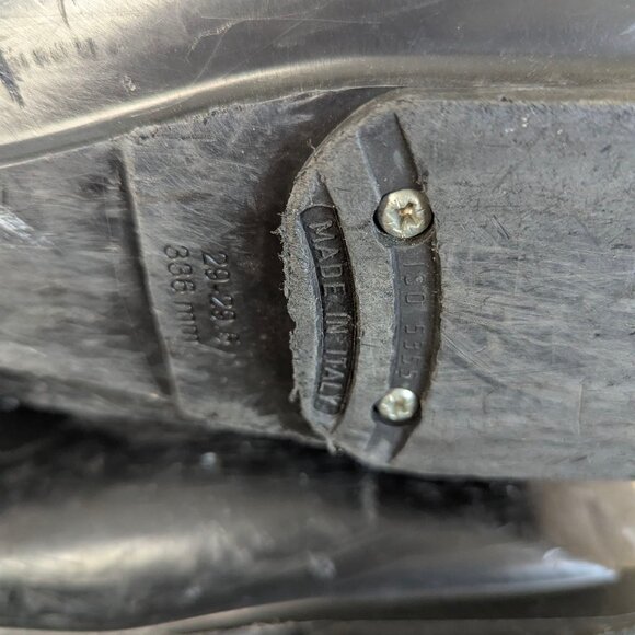 Lange RX 100 Downhill Men's Ski Boots - Size 29.5 - Black & Red Multicolor - Picture 8 of 14